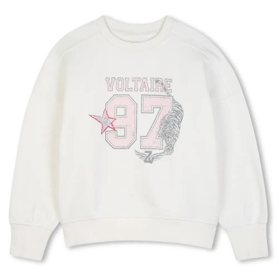 блуза,детски,блузи,zadig,&,voltaire,x60799,sweatshirt,white,(raw)