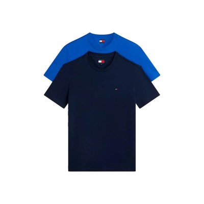 тениска,мъжки,тениски,дамски,тениски,tommy,jeans,dm0dm20687,short,sleeve,t,shirt,2,units,blue,(dark,night,navy,providence,blue)