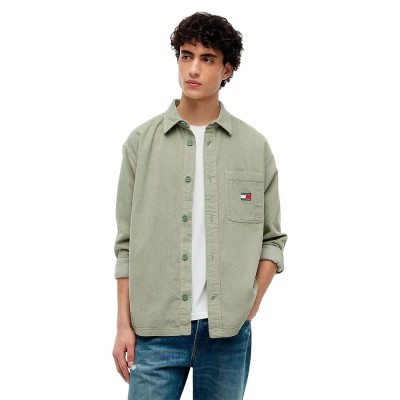 дънки,мъжки,якета,дамски,якета,и,палта,tommy,jeans,dm0dm21698,overshirt,green,(spring,olive)