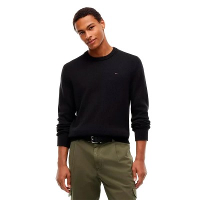 блуза,мъжки,пуловери,дамски,пуловери,tommy,jeans,dm0dm21787,sweater,black,(black)