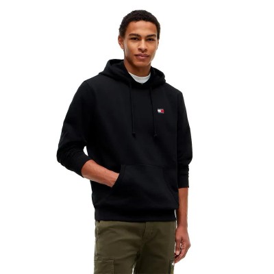 суичър,мъжки,пуловери,tommy,jeans,dm0dm21922,hoodie,black,(black)