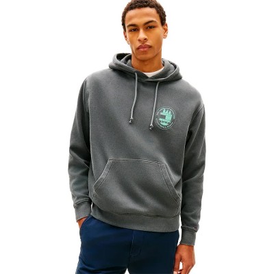 суичър,мъжки,пуловери,tommy,jeans,dm0dm22380,hoodie,grey,(washed,black)