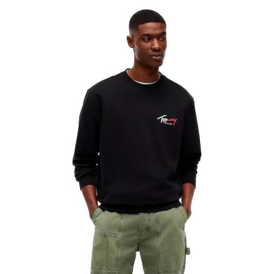 блуза,мъжки,пуловери,tommy,jeans,dm0dm23116,sweatshirt,black,(black)