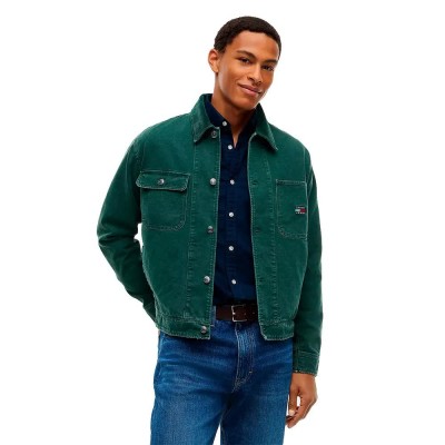 риза,с,дълъг,ръкав,дамски,ризи,мъжки,ризи,tommy,jeans,dm0dm23520,long,sleeve,shirt,green,(velvet,green)