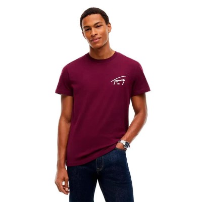 тениска,мъжки,тениски,дамски,тениски,tommy,jeans,dm0dm23550,long,sleeve,t,shirt,purple,(calypso,berry)