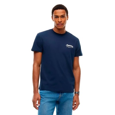 тениска,мъжки,тениски,дамски,тениски,tommy,jeans,dm0dm24249,short,sleeve,t,shirt,blue,(dark,blue)