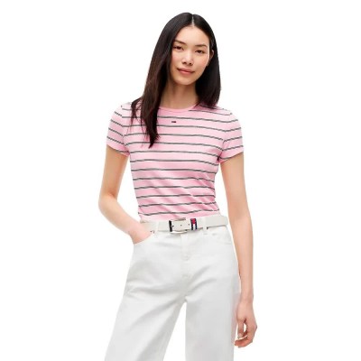 тениска,мъжки,тениски,дамски,тениски,tommy,jeans,dw0dw17383,short,sleeve,t,shirt,pink,(pink,sugar,stripe)
