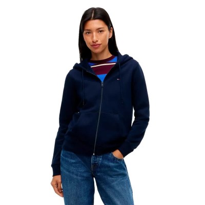 блуза,дамски,блузи,tommy,jeans,dw0dw19729,full,zip,sweatshirt,blue,(dark,blue)