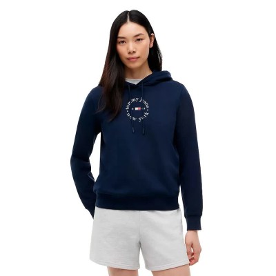 суичър,дамски,блузи,tommy,jeans,dw0dw22823,hoodie,blue,(dark,night,navy)