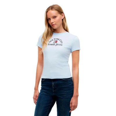 тениска,мъжки,тениски,дамски,тениски,tommy,jeans,dw0dw23261,short,sleeve,t,shirt,blue,(sheer,blue)