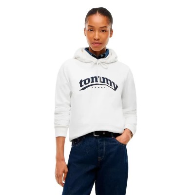 суичър,дамски,блузи,tommy,jeans,dw0dw23289,hoodie,white,(ecru)