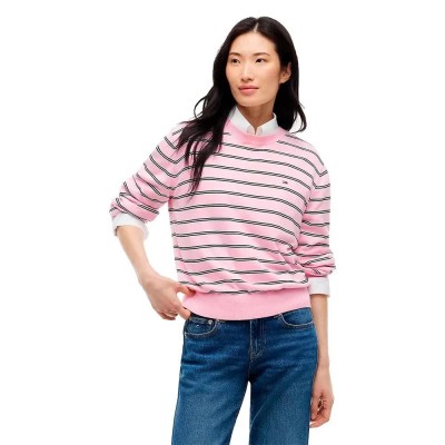блуза,мъжки,пуловери,дамски,пуловери,tommy,jeans,dw0dw23360,sweater,pink,(pink,sugar,stripe)
