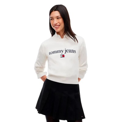 блуза,мъжки,пуловери,дамски,пуловери,tommy,jeans,dw0dw23356,sweater,white,(off,white)