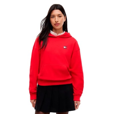суичър,дамски,блузи,tommy,jeans,dw0dw23402,hoodie,red,(lavish,red)