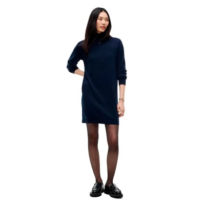 рокля,дамски,поли,и,рокли,tommy,jeans,dw0dw23460,long,sleeve,short,dress,blue,(dark,blue)