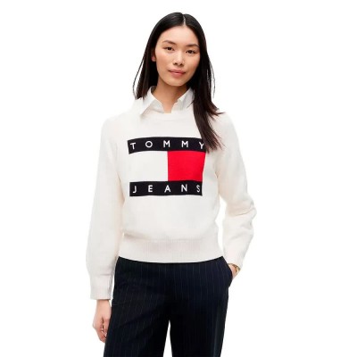 блуза,мъжки,пуловери,дамски,пуловери,tommy,jeans,dw0dw23450,sweater,white,(off,white)