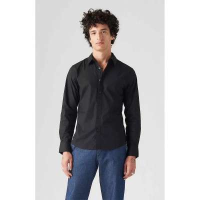 риза,с,дълъг,ръкав,дамски,ризи,мъжки,ризи,levi´s,®,battery,long,sleeve,shirt,refurbished,black,(black)