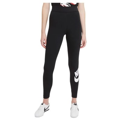 клин,дамски,клинове,дамски,чорапогащи,и,клинове,nike,sportswear,essential,futura,graphic,high,waist,leggings,refurbished,black,(black,white)
