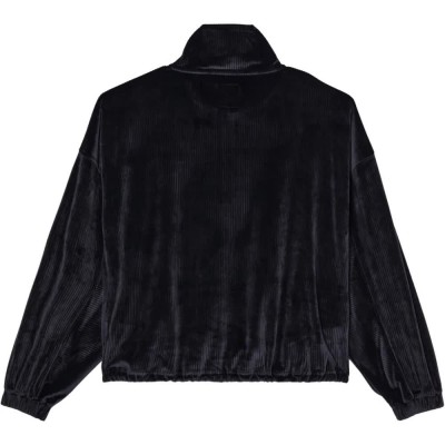 блуза,дамски,блузи,billabong,coffee,time,half,zip,sweatshirt,black,(black,pebble)