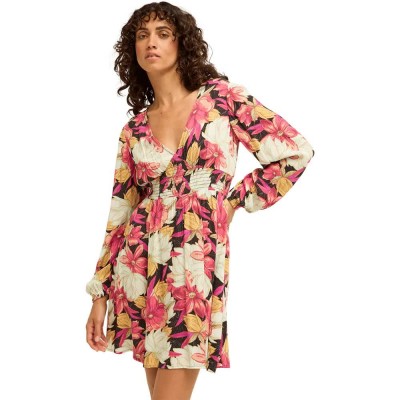 рокля,дамски,поли,и,рокли,billabong,in,ur,dreams,dress,multicolor,(curry)