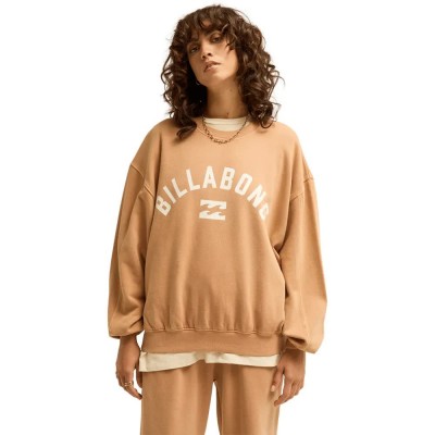 блуза,дамски,блузи,billabong,kendall,aloha,sweatshirt,brown,(sugar,almond)