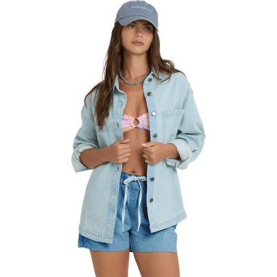 риза,с,дълъг,ръкав,дамски,ризи,мъжки,ризи,billabong,mix,match,long,sleeve,shirt,blue,(sky,wash)