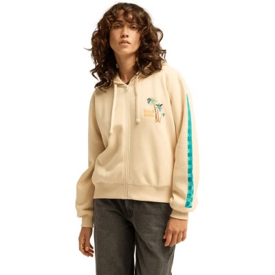 суичър,дамски,блузи,billabong,on,vacay,hoodie,beige,yellow,(white,cap)