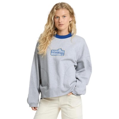 блуза,дамски,блузи,billabong,sunsets,crew,fl,sweatshirt,grey,(heather,grey)