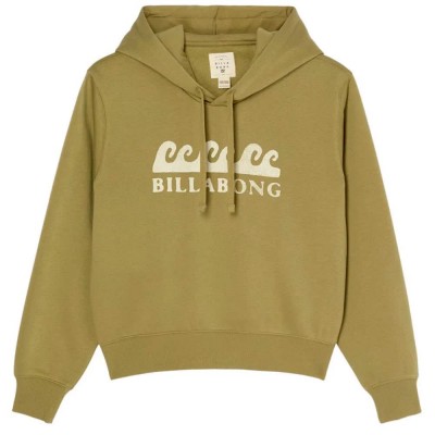 суичър,дамски,блузи,billabong,surfing,in,town,hoodie,green,(army,green)