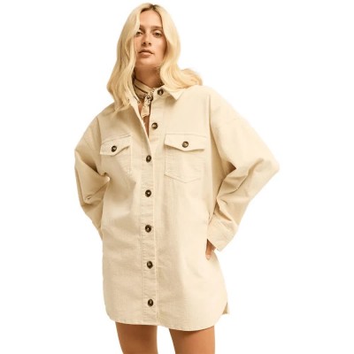 рокля,дамски,поли,и,рокли,billabong,winter,ocean,dress,beige,(white,cap)