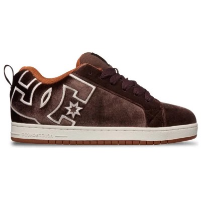обувки,мъжки,маратонки,дамски,маратонки,dc,shoes,court,graffik,se,trainers,brown,(mocha,coffee)