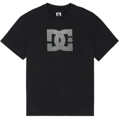тениска,мъжки,тениски,дамски,тениски,dc,shoes,strass,star,short,sleeve,t,shirt,black,(black)