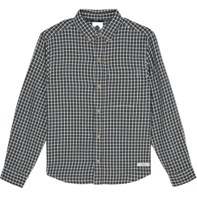 карирана,риза,дамски,ризи,мъжки,ризи,element,bt,down,regular,fla,long,sleeve,shirt,grey,(gingham,checks)