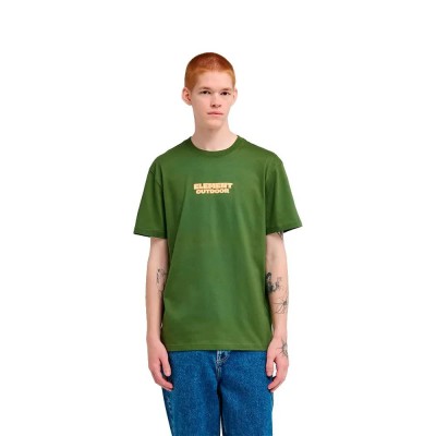 тениска,мъжки,тениски,дамски,тениски,element,to,the,top,short,sleeve,t,shirt,green,(bronze,green)