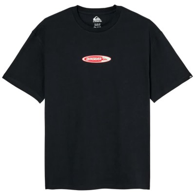 тениска,мъжки,тениски,дамски,тениски,quiksilver,disk,short,sleeve,t,shirt,black,(black)