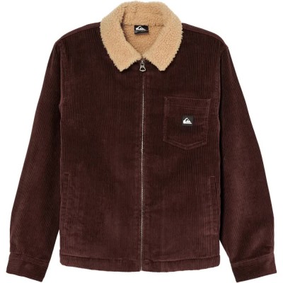 яке,мъжки,якета,дамски,якета,и,палта,quiksilver,dna,sherpa,harrington,jacket,brown,(java)