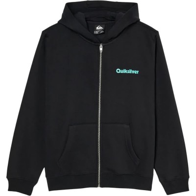 блуза,детски,блузи,quiksilver,graphic,full,zip,sweatshirt,black,(black)