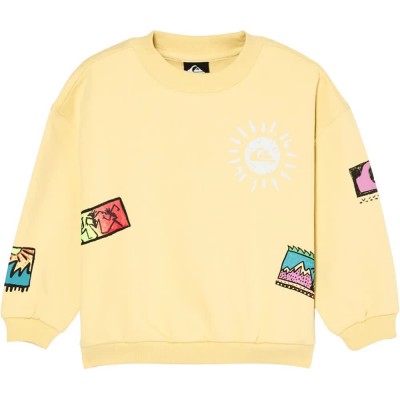 блуза,детски,блузи,quiksilver,hippie,jump,crb,sweatshirt,yellow,(straw)