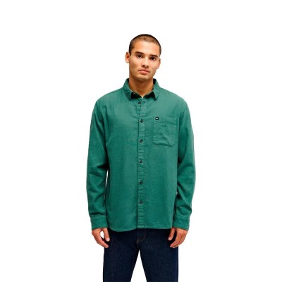 риза,с,дълъг,ръкав,дамски,ризи,мъжки,ризи,quiksilver,motherfly,solid,long,sleeve,shirt,green,(forest)