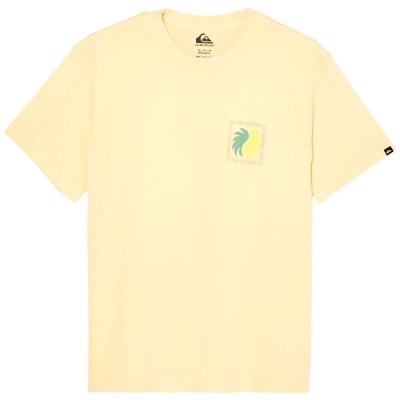 тениска,мъжки,тениски,дамски,тениски,quiksilver,vibes,short,sleeve,t,shirt,yellow,(straw)