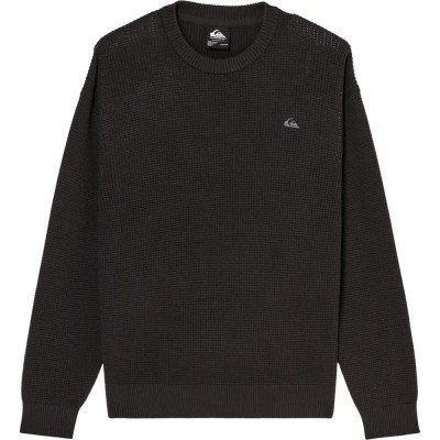 блуза,мъжки,пуловери,дамски,пуловери,quiksilver,waffle,sweater,black,(tarmac)