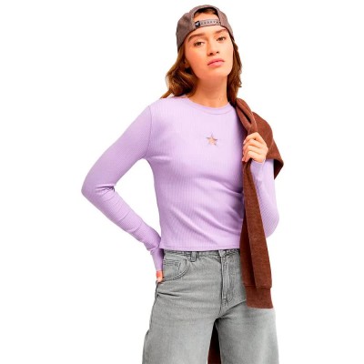 фланелка,с,дълъг,ръкав,дамски,топове,roxy,dont,cut,star,long,sleeve,top,purple,(viola)