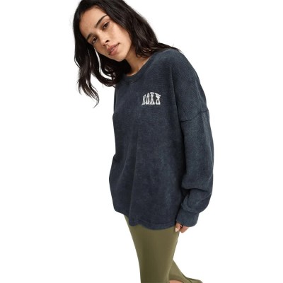 блуза,дамски,блузи,roxy,eastside,midweight,sweatshirt,grey,(anthracite)