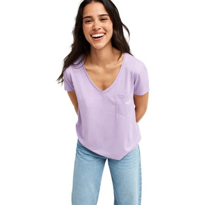 тениска,мъжки,тениски,дамски,тениски,roxy,laguna,green,short,sleeve,t,shirt,purple,(viola)