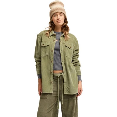 риза,с,дълъг,ръкав,дамски,ризи,мъжки,ризи,roxy,let,it,go,long,sleeve,shirt,green,(oil,green)