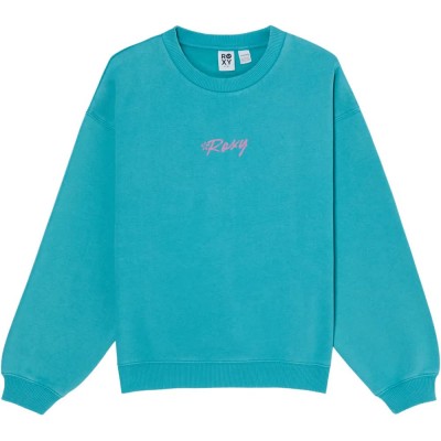 блуза,детски,блузи,roxy,lineup,crew,bru,sweatshirt,blue,(baltic)