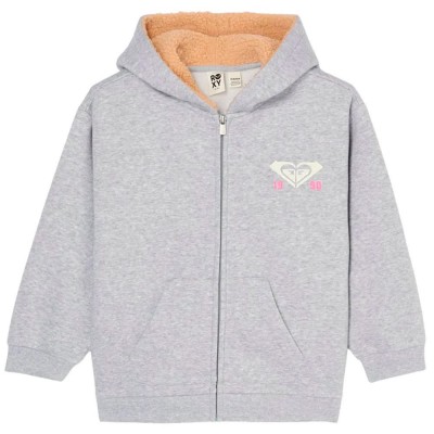 блуза,детски,блузи,roxy,little,feeling,full,zip,sweatshirt,grey,(medium,grey,heather)