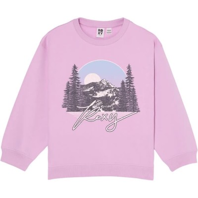блуза,детски,блузи,roxy,morninghike,brg,sweatshirt,pink,(pink,lavender)