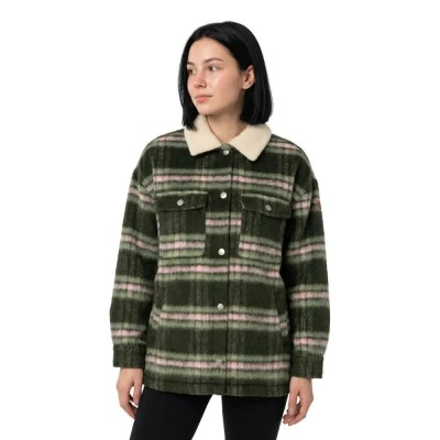 яке,мъжки,якета,дамски,якета,и,палта,roxy,passage,of,time,jacket,green,(oil,green,chalet,plaid)