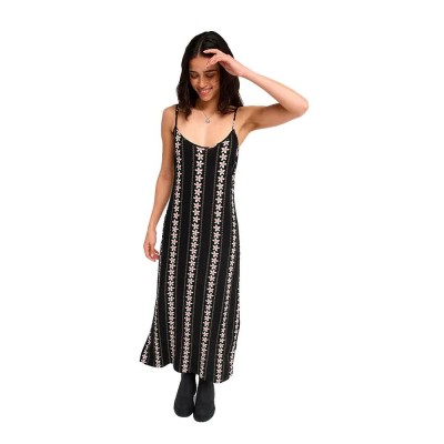 рокля,дамски,поли,и,рокли,roxy,sunhaze,spell,dress,black,(anthracite,hibiscus,real,strip)